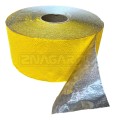 Taśma najezdniowa  aluminium ŻÓŁTA - 100mb/rolka #2