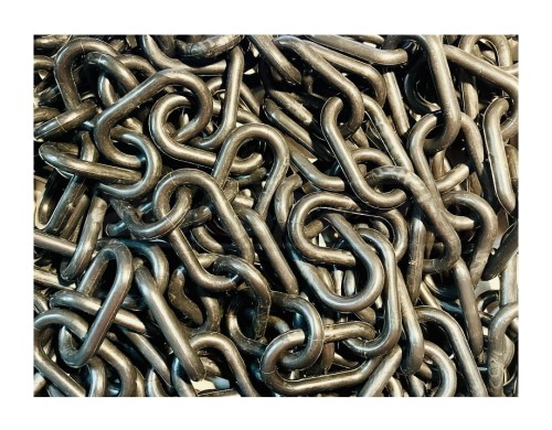 Łańcuch plastikowy czarny 10 mm - 1mb 