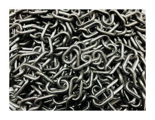Łańcuch plastikowy czarny 8 mm - 1mb