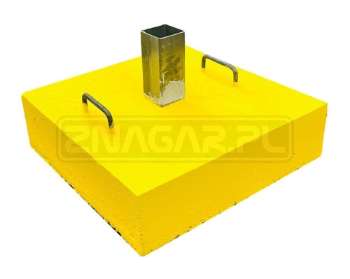 Podstawa betonowa do znaku ŻÓŁTA