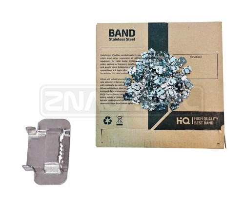 Zapinki do taśmy Band 9,5mm ( 3/8 cala) - 100szt