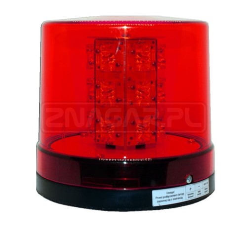 Lampa błyskowa kogut SLO5LED - czerwona