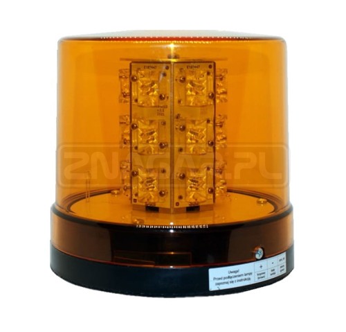 Lampa błyskowa kogut SLO5LED - pomarańczowa