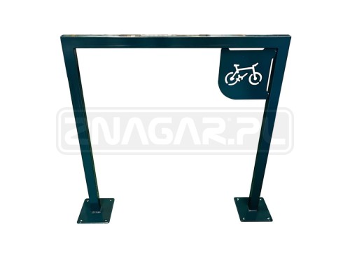 Stojak rowerowy - miejski, antracyt
