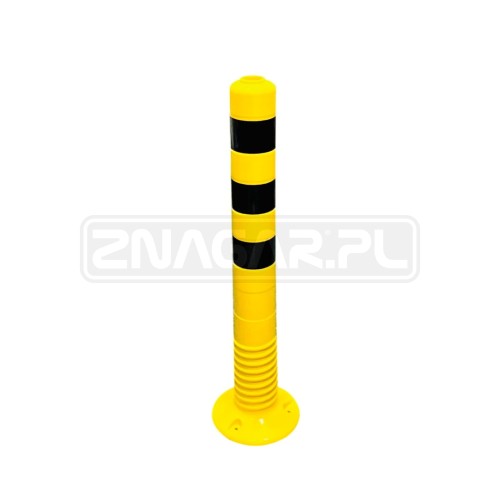Słupek elastyczny żółto-czarny 75 cm