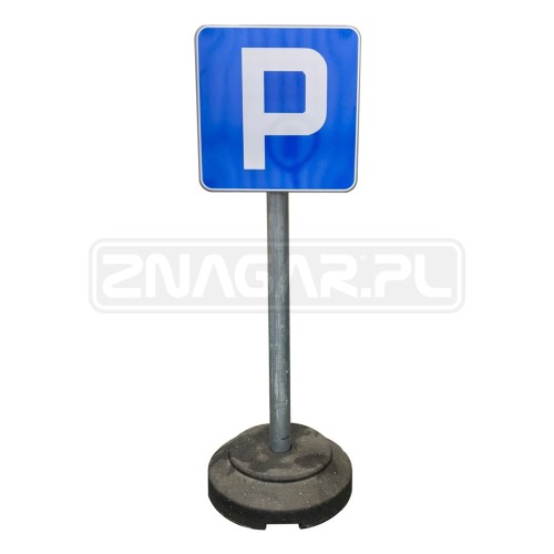 Znak PARKING zestaw przenośny