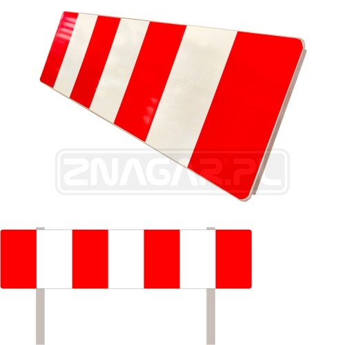 Zapora drogowa U-20b 1750x500mm typ1