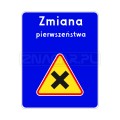 Znak D-48 Zmiana pierwszeństwa - 600x750 mm, I gen. #2