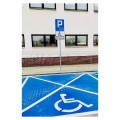 Znak D-18a Parking miejsce zastrzeżone - 600x750 mm, II gen. #3
