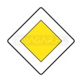 Znak D-1 Droga z pierwszeństwem - 1200x1200 mm, II gen. #1
