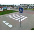 Znak D-6 Przejście dla pieszych - 1200x1200 mm, II gen. #3