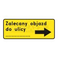 Tablica prowadząca F-9 - Indywidualna 600x250mm I gen. #1