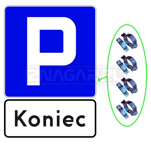 D-18 + T-3a - koniec parkingu, I gen.