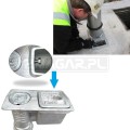 Gniazdo montażowe do słupka - RS60x600 mm #2
