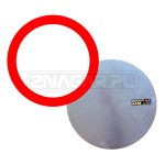 Znak B-1 "Zakaz Ruchu" - 400 mm, blacha płaska