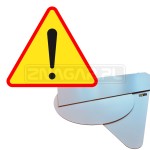 Znak Ostrzegawczy "Uwaga Niebezpieczeństwo" - 600 mm, PCV