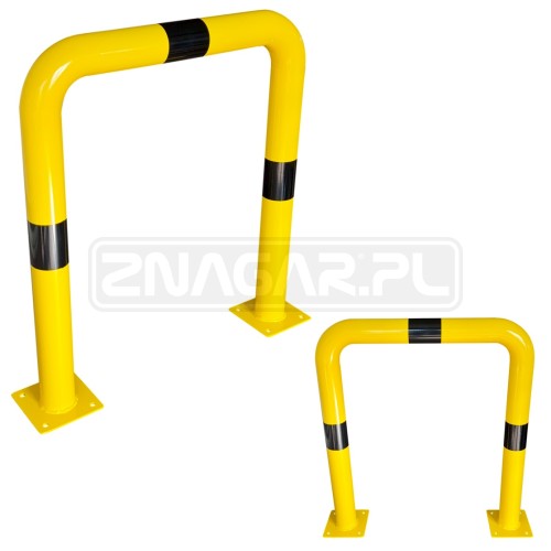 Odbojnica, osłona - typ U średnia, fi 76,1 mm, wysokość 80 cm