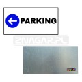 Tabliczka kierująca "Do Parkingu" - 600x300 mm, blacha płaska #2