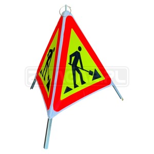 Znak składany - A-14 UWAGA ROBOTY DROGOWE