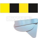 Znak U-9c "Oznaczenie Wysokości Skrajni Drogowej" - 1200x300 mm, PCV