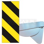 Znak U-9a "Oznaczenie Skrajni Drogowej" - 500x1200 mm, PCV