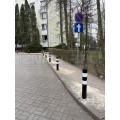 Słupek blokujący Miejski, czarny - 120cm, śr.120mm #2