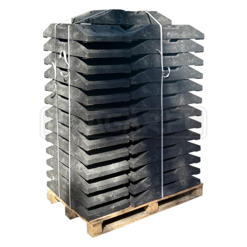 Podstawa recyklingowa do znaków 26 kg - 36szt