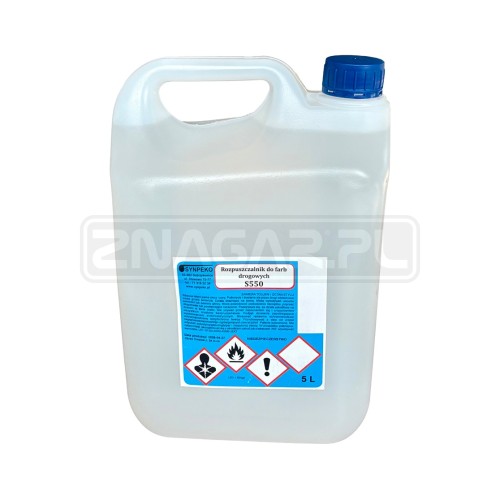 Rozpuszczalnik do farb drogowych S550 - 5 l 