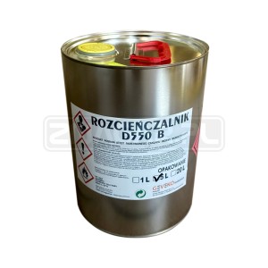 Rozpuszczalnik do farb drogowych D550 - 5 l