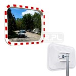 Lustro drogowe U-18b - 60x40 cm