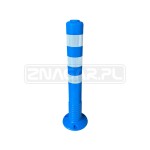 Słupek elastyczny niebieski 75 cm