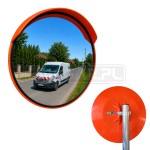 Lustro uliczne - uniwersalne zewnętrzne - 600 mm