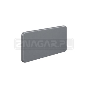 Podkład tabliczki znaku drogowego 400x250 mm 