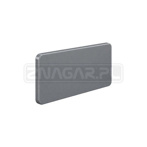 Podkład tabliczki znaku drogowego 400x250 mm 