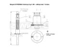 Słupek żeliwny odkręcany SYRENKA - H80  #6
