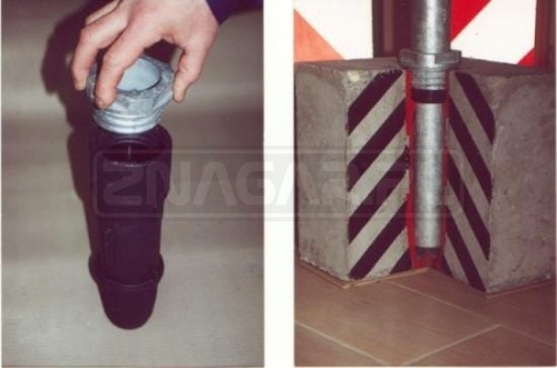 Tuleja montażowa do słupków