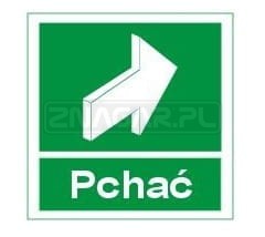 PCHAĆ- naklejka zwykła 15x15 cm