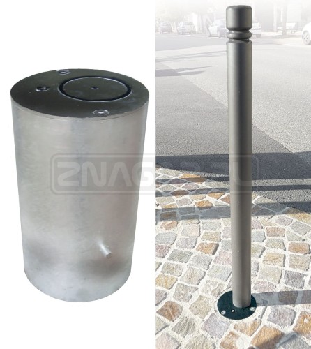 Tuleja montażowa SERRUBLOC do słupka CITY 