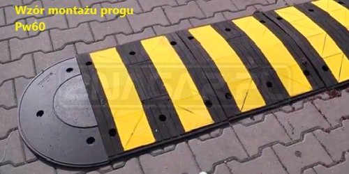 Próg podrzutowy PW-60 - komplet długości 4,1 mb 
