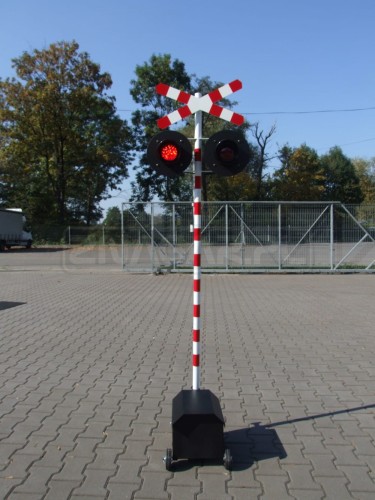 Sygnalizator kolejowy bez rogatki - mini miasteczko