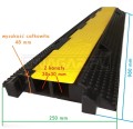 Ochraniacz kabli pcv - 2 kanały #5