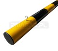 Belka, ogranicznik wysokości U9c - żółto-czarny odblaskowy, 180 cm #2