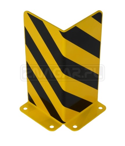 Odbojnica narożna z blachy 5 mm 30x30 cm