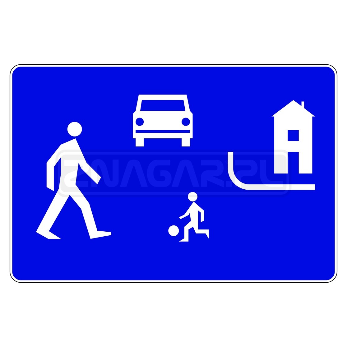 Co oznacza znak drogowy d40?